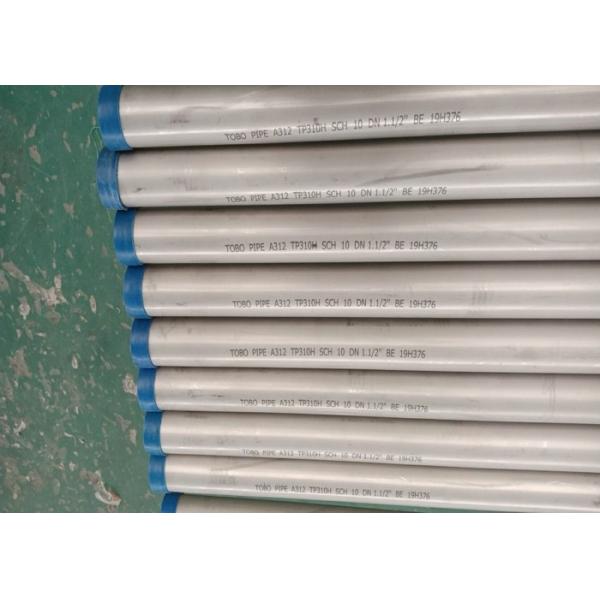 Welded Pipe A312 TP 310H BE SCH 10 DN 10" Thin Wall Steel Tubing Austenitic