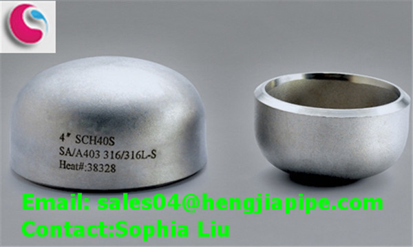 Buy SCH40 SS pipe cap at wholesale prices