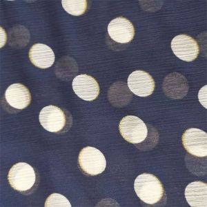 China 75gsm Polyester Chiffon Fabric Crinckle Aop Printed And Golden on sale