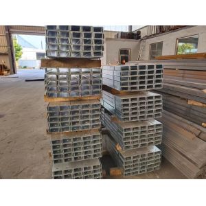 Quality Punching Hot Rolled Galvanised Steel C Section Purlins Longitudinal for sale