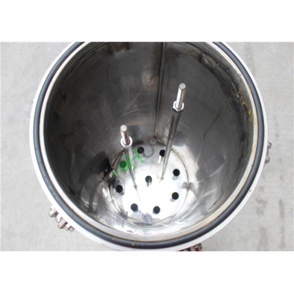 304 316L Stainless Steel Cartridge Filter Housing With 10'' 20'' 30'' 40'' Length