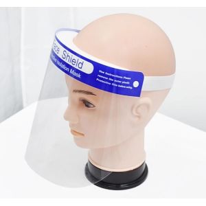 33*22cm PET Transparent Anti Fog Surgical Face Shield