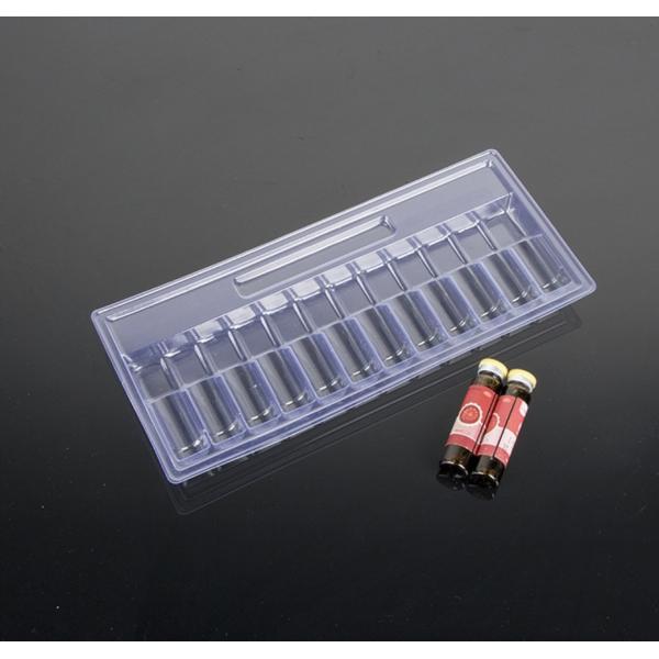 Customized PET Ampoule Tray 1ml~10ml PET Ampoule Water Injection Tray