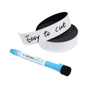 Durable Magnetic Whiteboard Sticker Dry Erase Magnetic Strip Roll Erasable