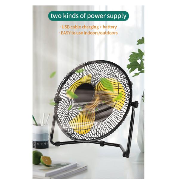 Led Light Solar Electric Fan With USB Mobile Phone Charge Function