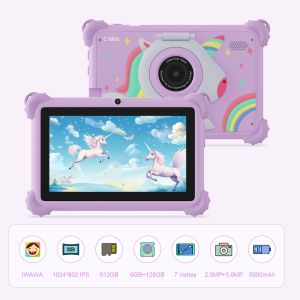 C idea 2024 Kids Learning Tablet Fun and Performance with Android 12 Tablet