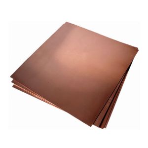 99.97 Pure Copper Sheet Cathode T1 T3 10mm Copper Plate Brass