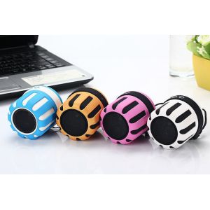 Mobile Laptop Mini Portable Bluetooth Speakers , Bluetooth Rechargeable