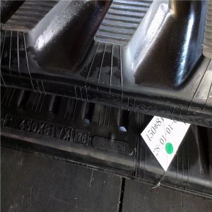 81MM Pitch Replacement Rubber Tracks Jointless Rubber Crawler