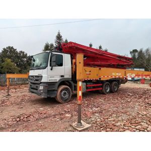 Second Hand 2018 Year 49m Sany Concrete Pump Truck
