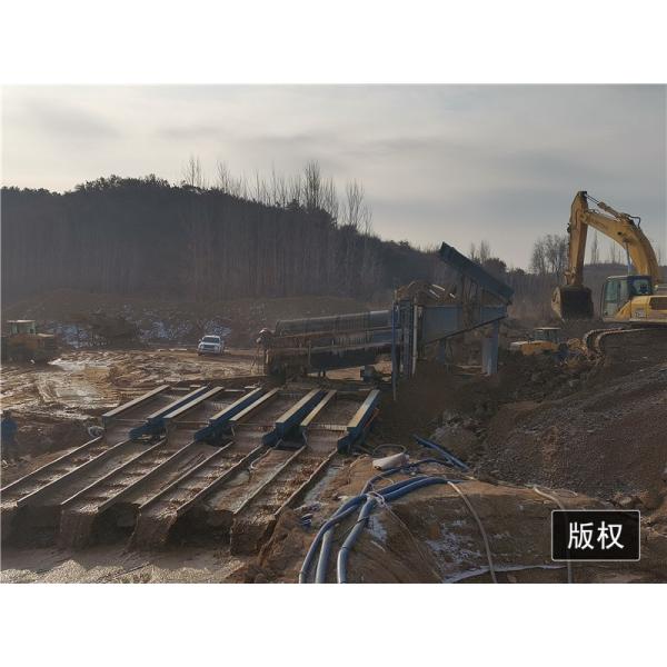 400tph gold mining washing equipment big scale trommel gold processing plant machine