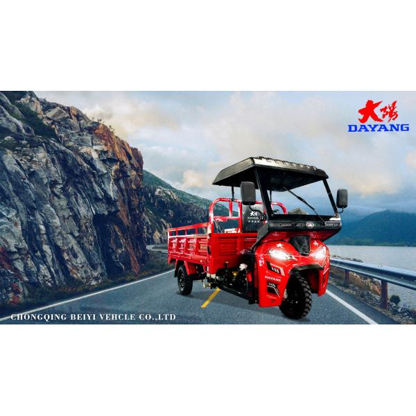 DAYANG 200cc Water Cooled Tricycle with Front and Rear Drum Brake Cylinder Engine