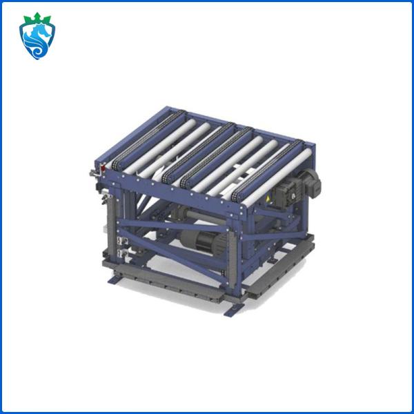 400mm 600mm 800mm Aluminum Alloy Lifting Transfer Machine Sea Gray Supports