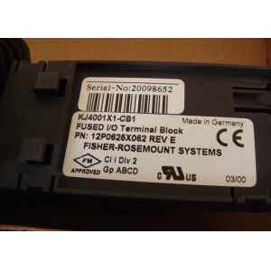 Terminal Block Redundant Power Supply Module DeltaV KJ4001X1-GG1 12P1812X022