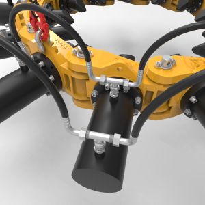 Concrete Cutter Hydraulic Pile Breaker Road Construction Round Multiple Module