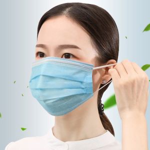 3 Ply Non Woven Free Breathing Disposable Medical Face Mask Dust Proof