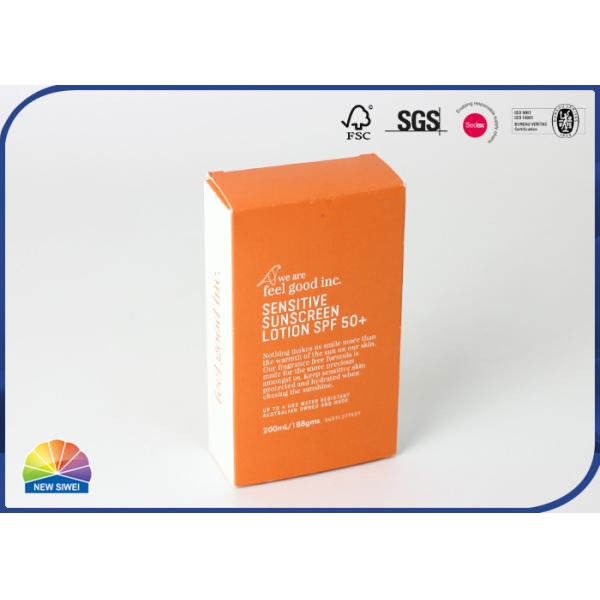 Buy CMYK Printed Assembled Foldable Paper Boxes Shampoo Cream Packaging at wholesale prices