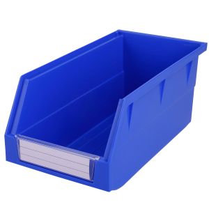 Customized Logo Warehouse Storage Solid PP Box Small Parts Stackable Organizer