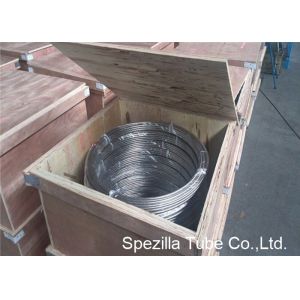 TP316L Seamless custom stainless steel tubing Cold Drawn 3/8'' X 0.035''