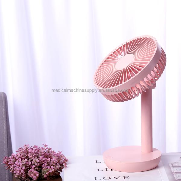 Dimensions L x W x H Inches 170*138*270mm Portable Electric Table Fan in Pink