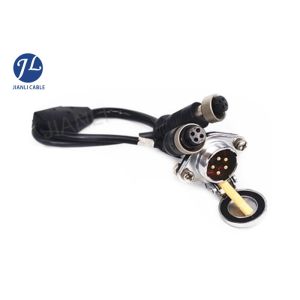 2 Channel CCTV Camera System Truck Trailer Backup Camera Cable