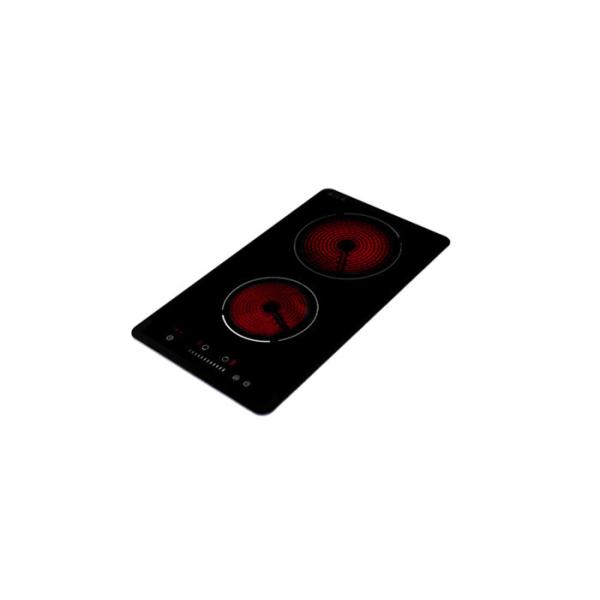 Touch Control 3KW 2 Burner Ceramic Cooktop , 12 Inch 2 Burner Ceramic Hob