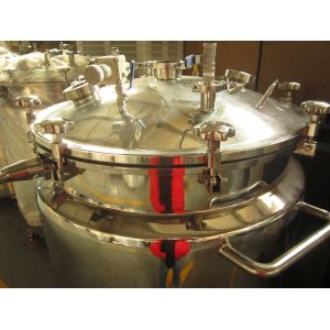150L Pharmaceutical Gelatin Receiver Tanks / Stock Liquid & Keep Temperature