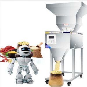 Automatic Particle Granule Grain Powder Weighing and Filling Machine Semi
