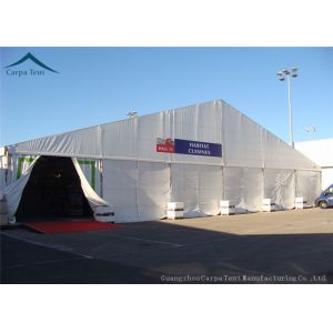 Large White Marquee Aluminium Warehouse Tents For Industry PVC Fabric