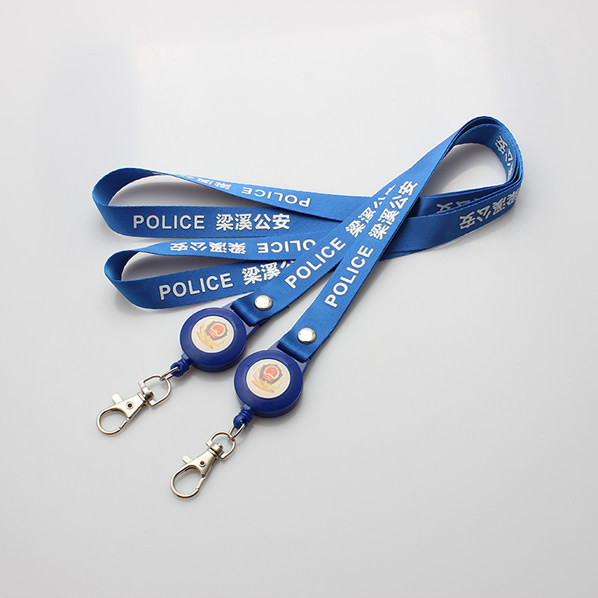 Buy Retractable id badge holder lanyards Corporate gifts and promotion Retractable Printed Key Flexible badge lanyard at wholesale prices