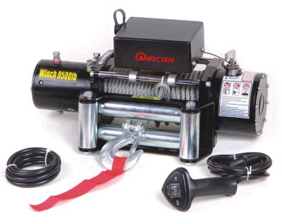 12V 9500lbs ELECTRIC WIRELESS RECOVERY WINCH electric 9500lbs