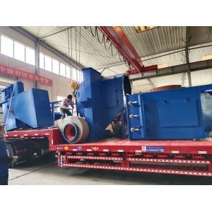 DN50-DN1200 3lpe Pipe Production Line Steel FBE Coating Steel Pipe Shot Blasting