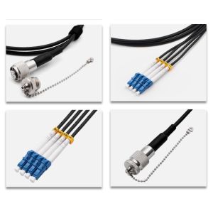 2/4F RDC/QDC To Duplex LC Cable Outdoor ODC 2 Core Connector Plug Socket To LC
