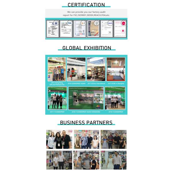 Factory Customization Paper Magnet Folding Gift Box Makeup Packaging Box