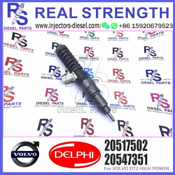 Engine Diesel Fuel Injector 20517502 4 Pins Fuel Injection Nozzle BEBE4D01101BEBE4D01201 For V-O-L-V FH12