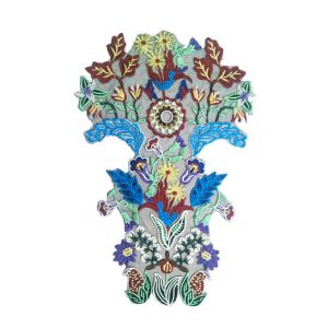 Heart-shaped sequin patch Use for pillow case