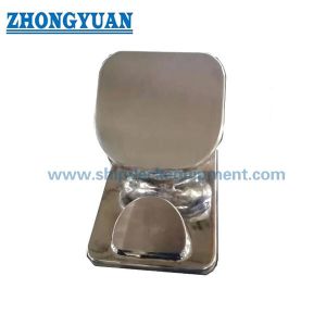 6 Polished Stainless Steel Fixed Chock Ship Towing Equipment