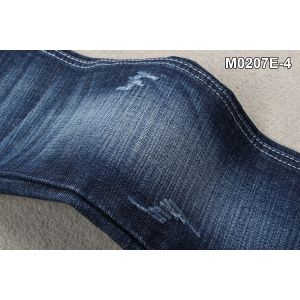 160cm Full Width 12.7Oz Cotton Polyester Spandex Denim Fabric With Crosshatch