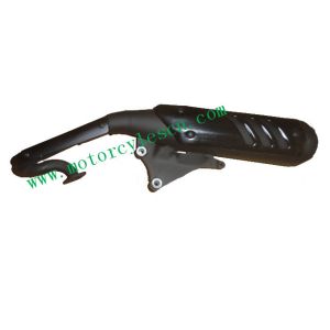 50cc Gas 2-stroke SUZUKI AG50 60 AG100 Muffler Carbon fiber muffler Refit Muffler