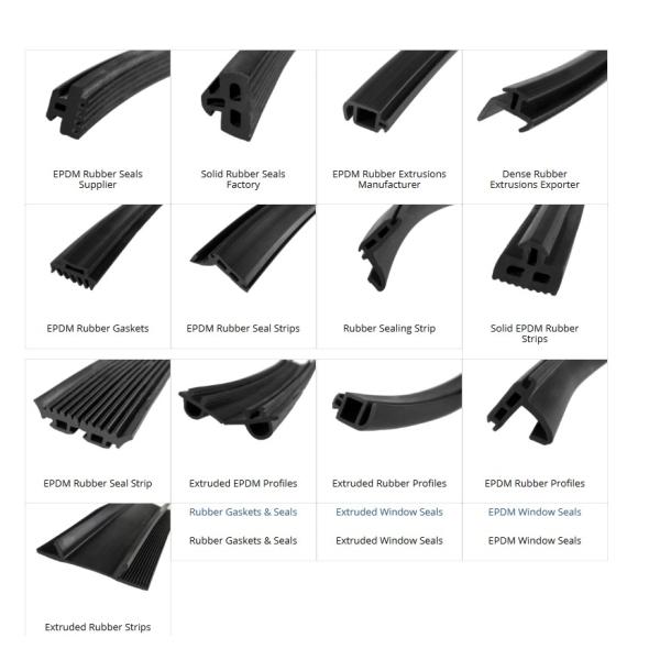 PVC Seal Strip for Plinth Transition Bar in Bathroom Kitchen Hardness 30-90 Shore A