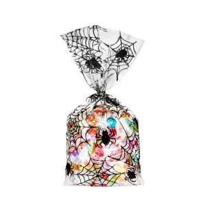 China Recyclable Plastic Packaging Treat Bags , Halloween Cellophane Treat Bags on sale