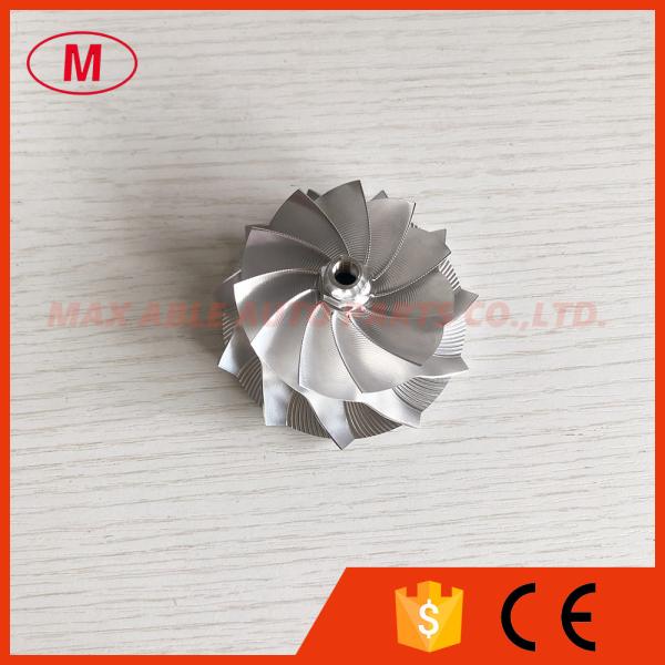 Buy TD05H 52.56/68.01mm 11+0 blades high performance point milling Bullet Head milling/aluminum 2618/billet compressor wheel at wholesale prices