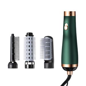 Quality 800W 3 in 1 Multi Functional Hot Brush Styler Noise Reduction Fast Drying Customizable Colors for sale