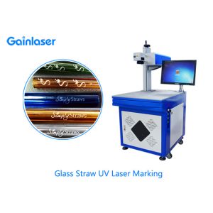 5W UV Laser Marking Plastic , Glass , Brass , Copper , Jewelry , Metal