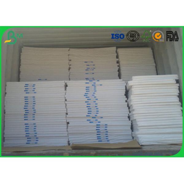100% Wood Pulp Uncoated Woodfree Paper 70gsm 610 * 914mm For Notebook Printing