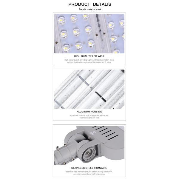 ROHS 270V 110LM/W Solar Flood Lights Aluminum body for Subway