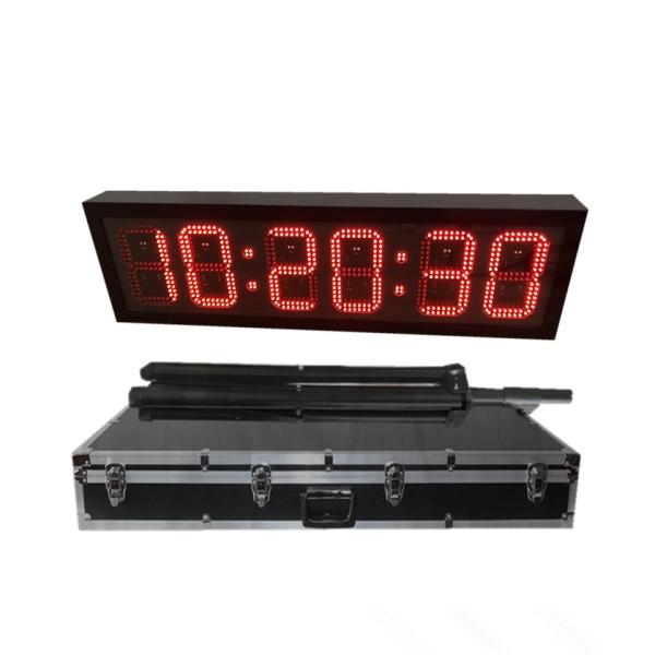 Buy Six Digits City Marathon Race Electronic Clock Wireless With Battery at wholesale prices