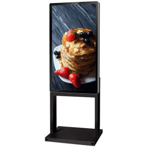 2500nits Outdoor LCD Standing Advertising Kiosk