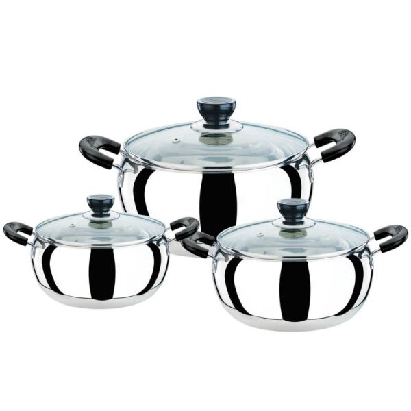 3pcs /4pcs apple cookware set& apple pot & pearl pot