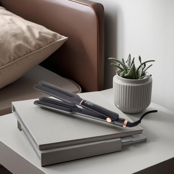 Extra Long Floating Plate Hair Straightener with 10 Heat Settings and 13.7*110mm Ceramic Plates